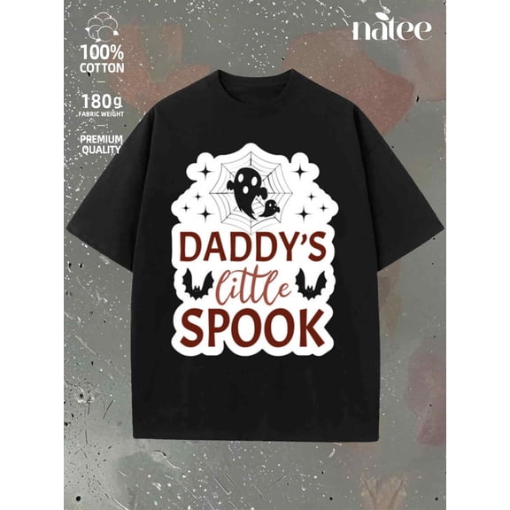 Spooky Halloween Daddy's Little Spook Kids T-shirt - halloween t-shirt shirts clothes tee tshirts women t shirts youth clothes graphic tees women streetwear funny local warehouse outfits