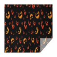 thumbnail image 1 of Spooky Halloween Faces Pattern Square Tablecloth,Waterproof Square Table Cover,Wipeable Spillproof Washable Table Cover for Home Kitchen Party Decor 42"X42"(107x107cm), 1 of 6