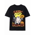 thumbnail image 1 of Spooky Halloween Ghost & Pumpkins Graphic Tee, 1 of 6