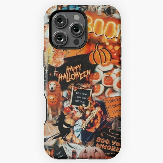 Spooky Halloween Horror Collage Phone Case for iPhone 16 15 14 13 12 11 Pro Max M5900397