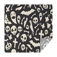 thumbnail image 1 of Spooky Halloween Icons Pattern Square Tablecloth,Waterproof Square Table Cover,Wipeable Spillproof Washable Table Cover for Home Kitchen Party Decor 60"x60"(152x152cm), 1 of 6