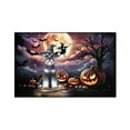 thumbnail image 1 of Spooky Halloween Night Witch Schnauzer Glowing Pumpkins Indoor Rug Miniature Schnauzer Dog Lover Carpet Living Bed Room Sofa Home Decor - 12015, 1 of 5