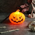 thumbnail image 1 of Taicans ‌Spooky Halloween Pumpkin Night Light with LED,Halloween Light-Up LED Pumpkin Lantern,Spooky Jack-O'-Lantern Decor,Trick or Treat Prop,Party Decorations,Halloween Supplies, 1 of 6