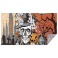 thumbnail image 1 of Spooky Halloween Scene Pattern Rectangle Tablecloth 60"x102",Waterproof Polyester Rectangle Table Cloth, Wipeable Spillproof Polyester Tablecloth for Dining, Camping, Indoor and Outdoor, 1 of 6