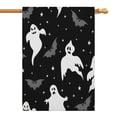 thumbnail image 1 of Spooky Halloween Silhouette Pattern Fall Garden Flags 28"x40" Double Side,Small Yard Flags for Outside,Outdoor Fall Decor,Autumn Funny Garden Flag Yard Decoration, 1 of 5