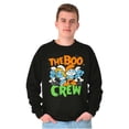 thumbnail image 1 of Spooky Halloween Smurfs The Boo Crew Sweatshirt for Men or Women Brisco Brands S, 1 of 6