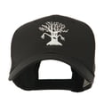 thumbnail image 1 of Spooky Halloween Tree Embroidered Cap - Black OSFM, 1 of 5