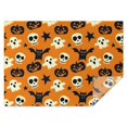 thumbnail image 1 of Spooky Icons Halloween Pattern Rectangle Tablecloth 60"x84",Waterproof Polyester Rectangle Table Cloth, Wipeable Spillproof Polyester Tablecloth for Dining, Camping, Indoor and Outdoor, 1 of 5