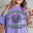 thumbnail image 1 of Spooky Island T-Shirt, Retro Cartoon Halloween Movie Tee, Disco Skull Sublimation Shirt, 90s Halloween Design, Retro Halloween Graphic Tee, Summerween Halloween Shirt, 1 of 5