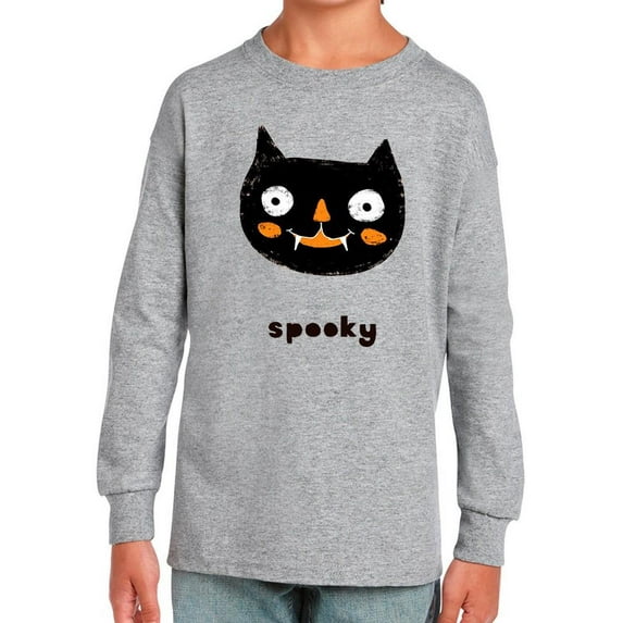 Spooky Kitten Vampire Long Sleeve Toddler -Image by Shutterstock, 2 Toddler