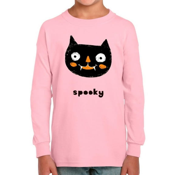 Spooky Kitten Vampire Long Sleeve Toddler -Image by Shutterstock, 3 Toddler