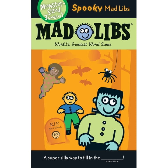 Spooky Mad Libs by Roger Price and Leonard Stern (Paperback) JUVENILE NONFICTION / Humor / General English