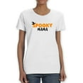 thumbnail image 1 of Spooky Mama T-Shirt Women -Smartprints Designs, Female Medium, 1 of 3