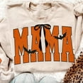 thumbnail image 1 of Spooky Mama bat Sweatshirt, retro halloween Sweatshirt, Gothic Shirt, Bat halloween Sweatshirt, Mama shirt TH040641, 1 of 5