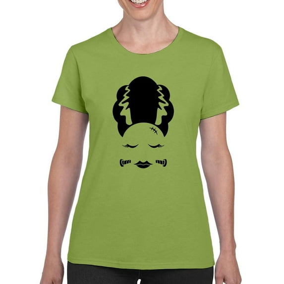 Spooky Monster Friends 4 T-Shirt Women -Smartprints Designs, Female Medium