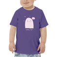 thumbnail image 1 of Spooky Night. Cute Sleepy Ghost T-Shirt Toddler -Image by Shutterstock,  5 Toddler, 1 of 4