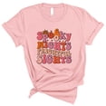 thumbnail image 1 of Spooky Nights Frightful Sights Shirt Unisex X-Small Pink, 1 of 5