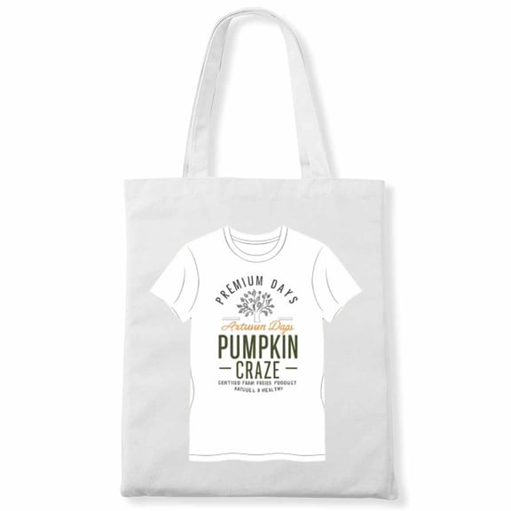 Spooky Ot Autumn Days Pumpkin Craze Therapist Halloween Canvas Bag 1Pc