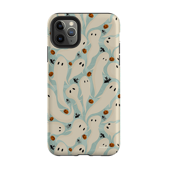 Spooky Pattern Cute Halloween Phone Case for iPhone 16 15 14 13 12 11 Pro Max