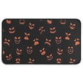 thumbnail image 1 of Spooky Pumpkin Faces Halloween Pattern Door Rugs,Washable Non Slip Door Mats Indoor,Decorative Door Mats,Entry Mat Indoor for Entrance,Bedroom,Kitchen,Bathroom,30"x17", 1 of 6