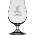 thumbnail image 1 of Spooky Pumpkin Scene Happy Halloween Etched 13.25oz Iona Beer Glass, 1 of 1