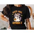 Spooky Raccoon Halloween T Shirt, Ghost Costume Tee, Cute Animal Trick