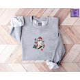 thumbnail image 1 of Spooky Santa Embroidered Sweatshirt, 1 of 1