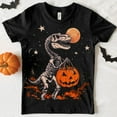 thumbnail image 1 of Spooky Saurus png, Halloween Dinosaur png, Kids Halloween png, T-Rex Skeleton Kids shirt design, Halloween png, Boy Halloween, toddler png, 1 of 2