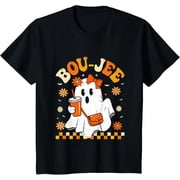 Spooky Season Cute Ghost Funny Halloween Boujee Boo-JEE T-Shirt