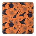 thumbnail image 1 of Spooky Season Elastic Edge Tablecloth 36x36 Inch Square - Halloween Themed Stretch Fit Perfect for Dining Table Protection, 1 of 6