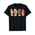 thumbnail image 1 of Spooky Season Fall Coffee Horror Movie And Coffee Halloween T-Shirt, 1 of 5