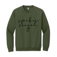 thumbnail image 1 of Spooky Season Ghost Sweatshirt, Cute Halloween Ghost Graphic Pullover, Halloween Gift, 1 of 2