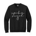 thumbnail image 1 of Spooky Season Ghost Sweatshirt, Cute Halloween Ghost Graphic Pullover, Halloween Gift, 1 of 3