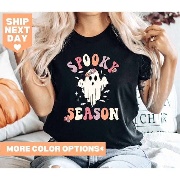 Spooky Season Shirt, Cute Halloween T-Shirt, Funny Halloween Tee