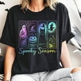 thumbnail image 1 of Spooky Season Shirt, Vintage Halloween Night Tee, Retro Halloween Shirt, Trendy Movie Shirt, Scary Fall Shirt Idea, 1 of 5