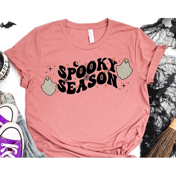 Spooky Season ShirtFall Shirt Spooky Season Halloween Shirt Halloween Tshirt Halloween vib