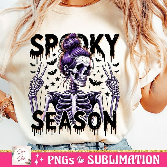 Spooky Season T-shirt, Retro Halloween Shirt, Halloween Shirt, Halloween Skull Shirt, Halloween Shirt 190608