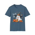 thumbnail image 1 of Spooky Sips Ghost Witch Hat Fall Halloween T-Shirt, 1 of 4