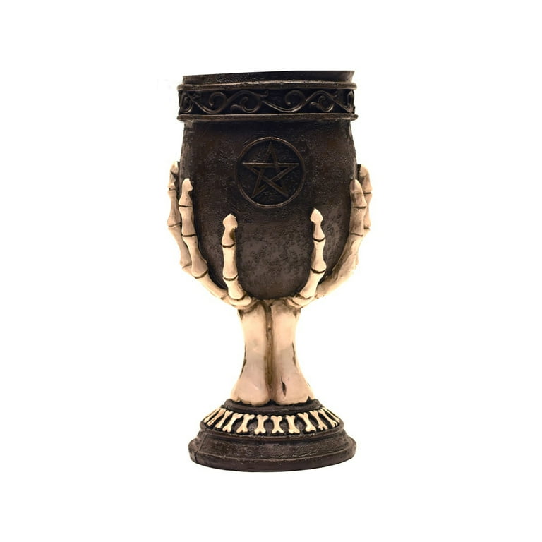 Skeleton Hand Chalice Cup Gothic Wine Goblet Spooky Halloween Kitchen Home Decor Skeleton Hand Chalice Cup Gothic Wine Goblet Spooky Halloween Kitchen Home Decor