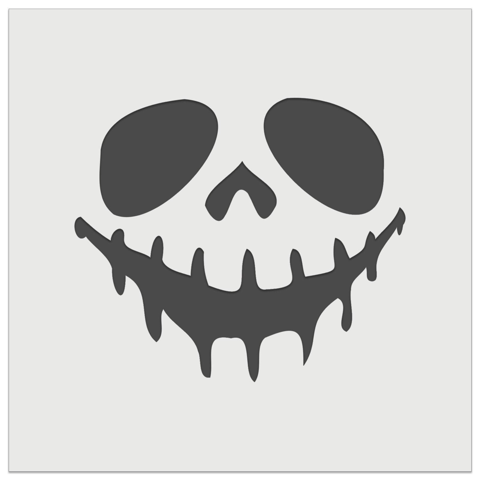 Spooky Skeleton Smile Face Halloween DIY Cookie Wall Craft Stencil - 5.5 Inch - Walmart.com spooky-skeleton-smile-face-halloween-diy-cookie-wall-craft-stencil-5-5-inch-walmart-com