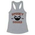 thumbnail image 1 of Spooky Squad Tank Top Fitted Racerback Women's 2X-Large Heather Grey, 1 of 5