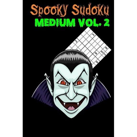 Spooky Sudoku : Medium Volume 2 (Paperback)