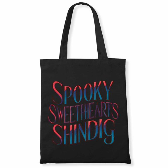 Spooky Sweethearts Shindig Cute Halloween Gnome Spooky Gardening Trick Or Treat Canvas Bag 3Pcs