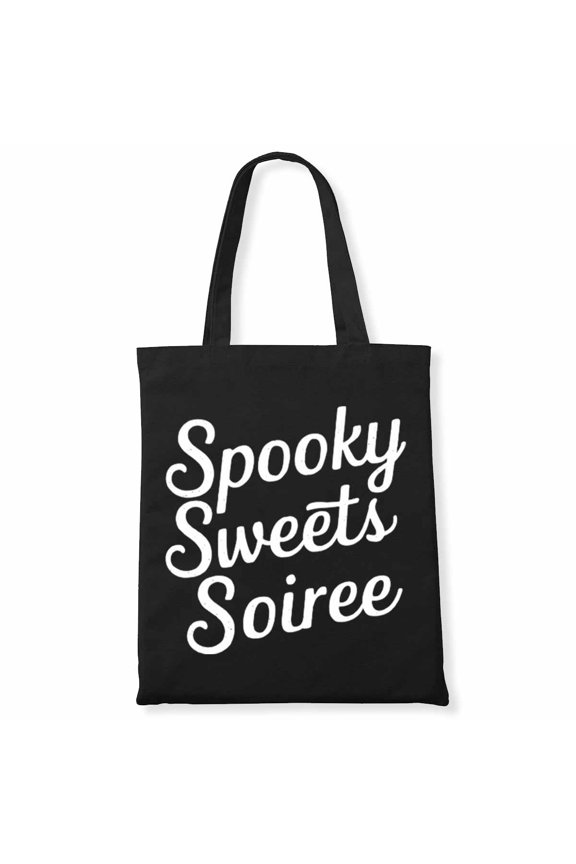 Spooky Sweets Soiree Eye-Ball Lazy Halloween Costume Spooky Scary Funny Canvas Bag 3Pcs