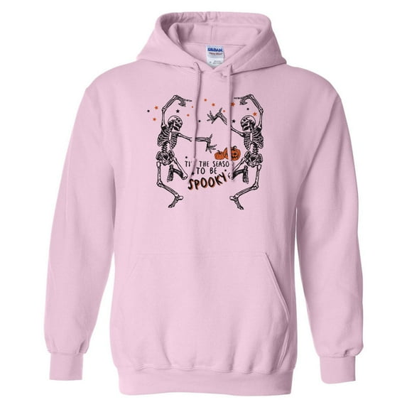 Spooky Tis the Season Hoodie Sweatshirt Unisex 2X-Large Pink