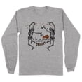 thumbnail image 1 of Spooky Tis the Season Long Sleeve Shirt Unisex 2X-Large Grey, 1 of 5