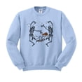 thumbnail image 1 of Spooky Tis the Season Sweatshirt Unisex 2X-Large Light Blue, 1 of 5