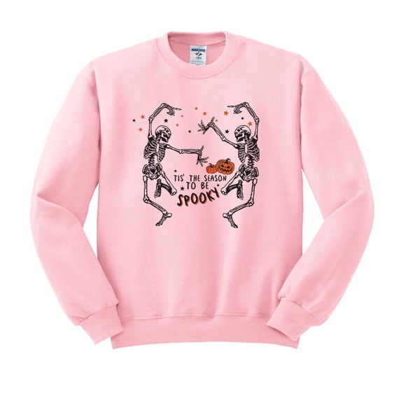 Spooky Tis the Season Sweatshirt Unisex 2X-Large Pink