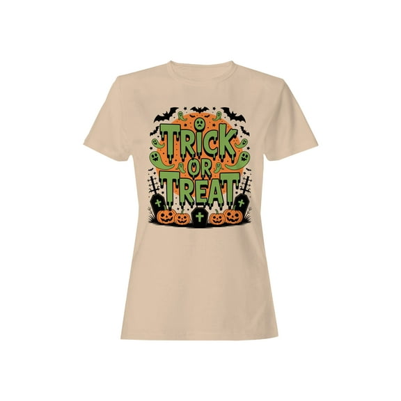 Spooky Trick or Treat Night Women's T-shirt
