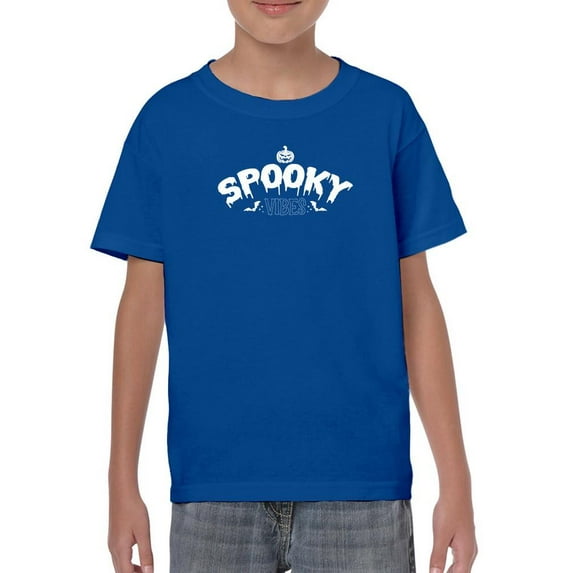 Spooky Vibes Creepy Style T-Shirt Juniors -Image by Shutterstock, Small